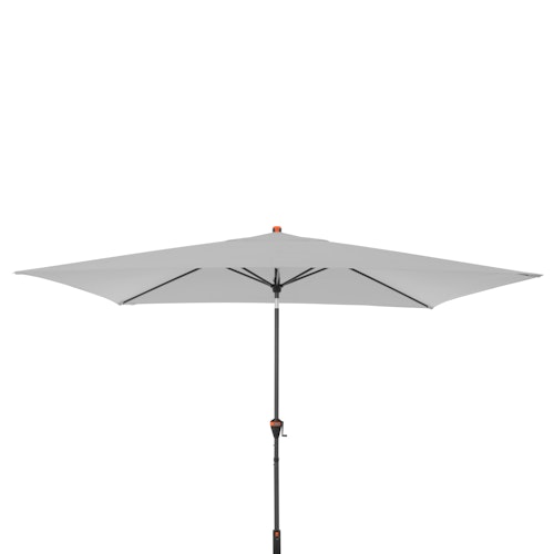 doppler Mittelmastschirm myZONE 300 x 200 Auto Tilt, Aluminium Anthrazit / 100 % Polyester 180 g/m²