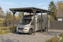 Vorschaubild Skan Holz Emsland - Flachdach Caravan-Carport aus Leimholz Breite 402 cm