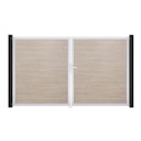 Vorschaubild GroJa BasicLine Schmal Doppeltor Rahmen Aluminium EV1 3000 x 1800 mm