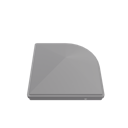 Vorschaubild GroJa Stecksystem Premium Pfostenkappe 9x9 für Alu variabler Eckpfosten