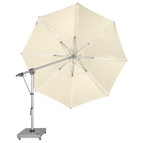 doppler Pendelschirm EXPERT 350, Aluminium Silber / 100 % Polypropylen 220 g/m²