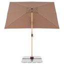 Vorschaubild doppler Pendelschirm ALU WOOD 300 x 220, Aluminium Esche-Optik / 100 % Polyester 180 g/m²