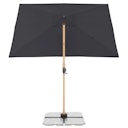 Vorschaubild doppler Pendelschirm ALU WOOD 300 x 220, Aluminium Esche-Optik / 100 % Polyester 180 g/m²