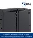 Vorschaubild Hörmann Metall-Mülltonnenbox Juno