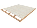 Vorschaubild PRE:GA Gartenhaus Belchen 2 Räume Leimholz mit Isolierglas-Schiebetüren mit Schleppdach 700 x 300 cm