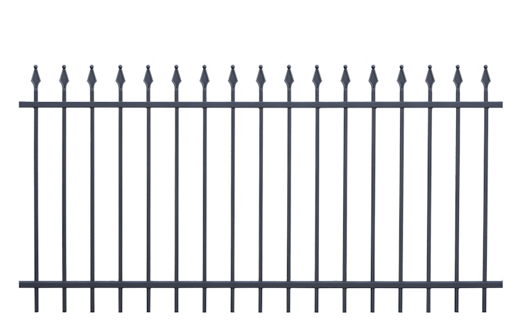 dz Schmuckzaunset Residenz select+ ZERMATT mit Pfosten RS+