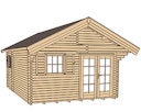 Vorschaubild Weka 45 mm Weekendhaus 155