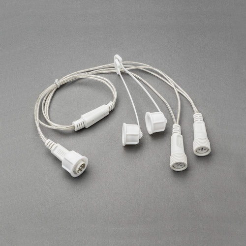 Konstsmide Weihnachtsbeleuchtung  LED System Verteiler 1 Eingang/2 Ausgänge