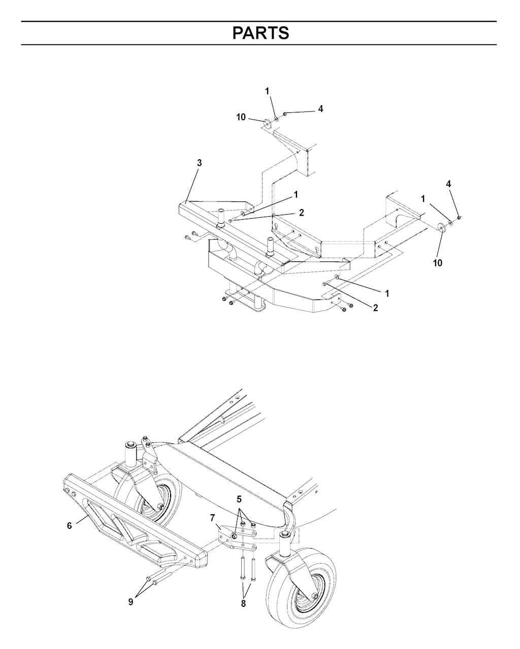 Explosionszeichnung Ersatzteile
