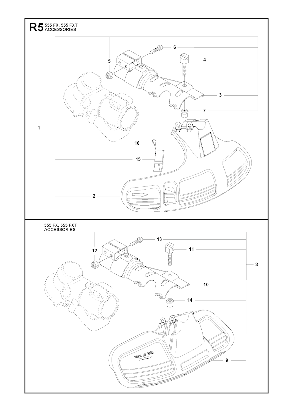 Explosionszeichnung Ersatzteile