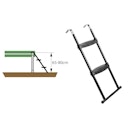 Vorschaubild Exit Leiter für Trampoline Größe M (für Rahmenhöhe 70 - 80 cm)