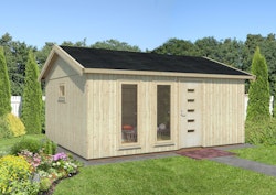 Palmako Nordic+ Gartenhaus Charlotte 21,5 m² - 160 mm