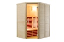 Vorschaubild Infraworld Infrarotkabine Vario Natura 148 Ecke inkl. 5-teiligem gratis Zubehörset