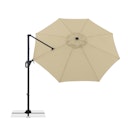 Vorschaubild doppler Pendelschirm LIFE 310 Side, Aluminium Anthrazit / 100 % Polyester 180 g/m² 