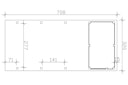 Vorschaubild Skan Holz Carport Friesland 320x708 cm mit Abstellraum Set B