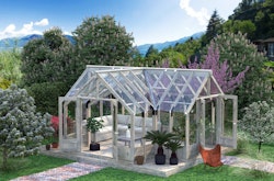 Palmako Gewächshaus / Pavillon / Glashaus Emilia 19,1 m²- 44 mm