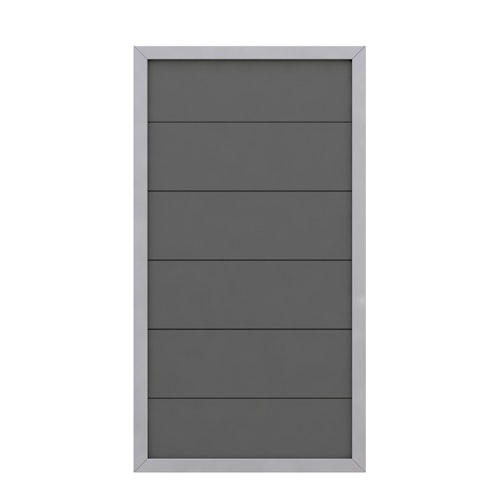 TraumGarten Design WPC Alu Rahmen Anthrazit 900 x 1800 mm