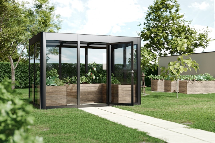 SunElements Design Gewächshaus/Sommergarten SunGarden Modern