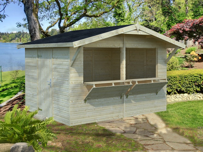 Palmako Marktstand Stella 8,2 m² - 16 mm