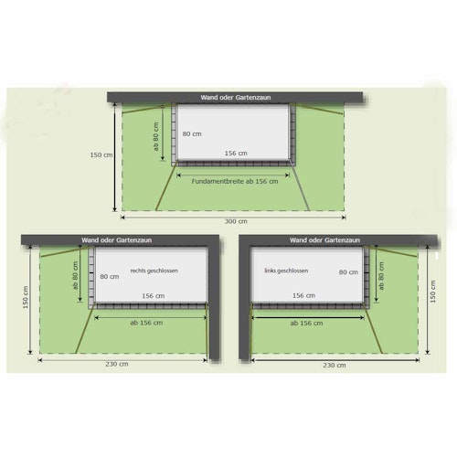Weka Gartenschrank Geräteschrank Garten [Q] Teras