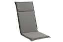 Vorschaubild Brafab Multipositionssessel-Auflage ESDO 121 x 47 x 4 cm, 100 % Polyester Grau - Abverkauf