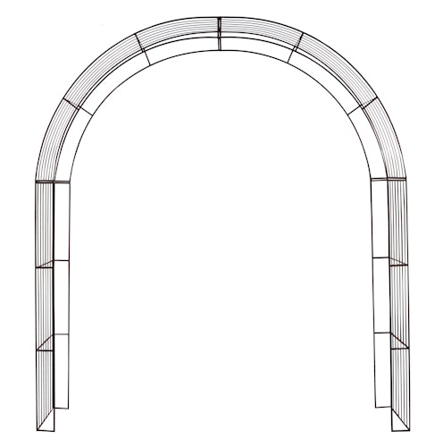 Badeko Rosenbogen „Prag“ in Edelrostoptik