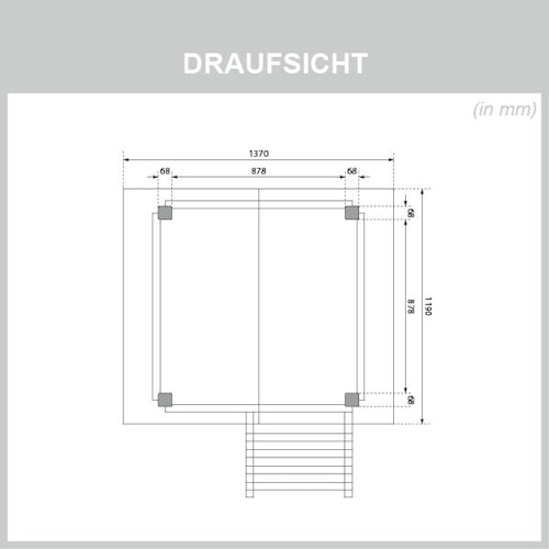 Akubi Kinderspielturm Lotti mit Satteldach