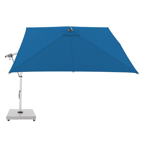 doppler Pendelschirm EXPERT 300 x 300 cm, Aluminium Silber / 100 % Polypropylen 220 g/m²