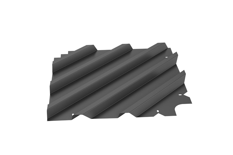 Biohort Zwischenboden Eckteil 0,5m dunkelgrau-metallic 65041