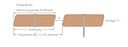 Vorschaubild OSMO Fassade Rautenleiste Kanadische Lärche Sortierung A/B - 21 x 68 mm VE 6 Stk.