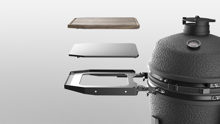 BSTRD. Walnuss-Schneidebrett für Seitentisch