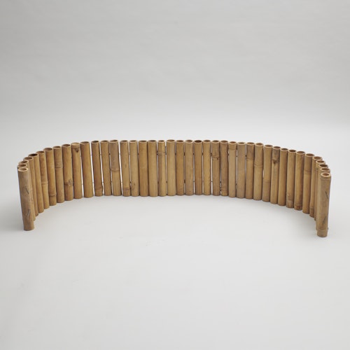 BambusBASIS Flexibe Beetumrandung ohne Erdspießen