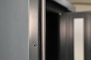 Vorschaubild Wolff Finnhaus Premium Metall Gartenhaus Thorin 6030 Anthrazit inkl. 300 cm Anbaudach