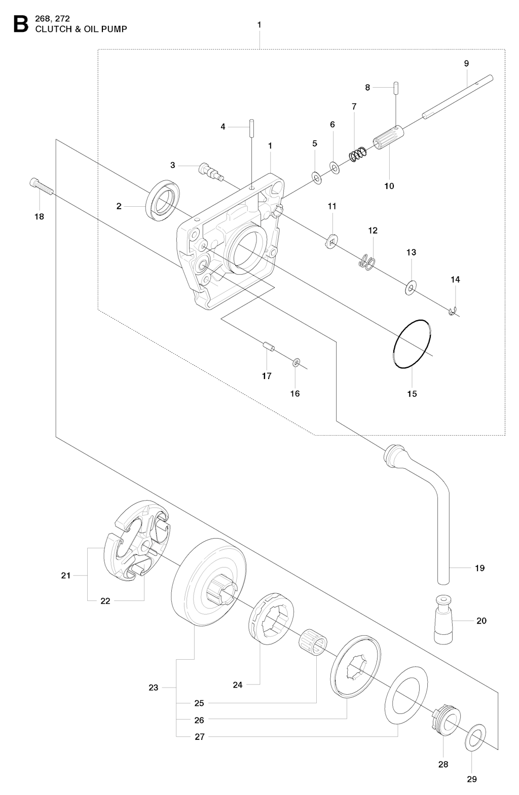 Explosionszeichnung Ersatzteile
