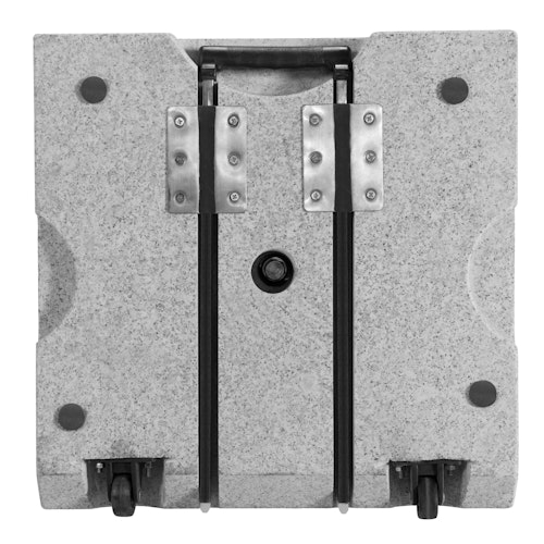 doppler Granitsockel ACTIVE Trolley 40 kg, Hellgrau