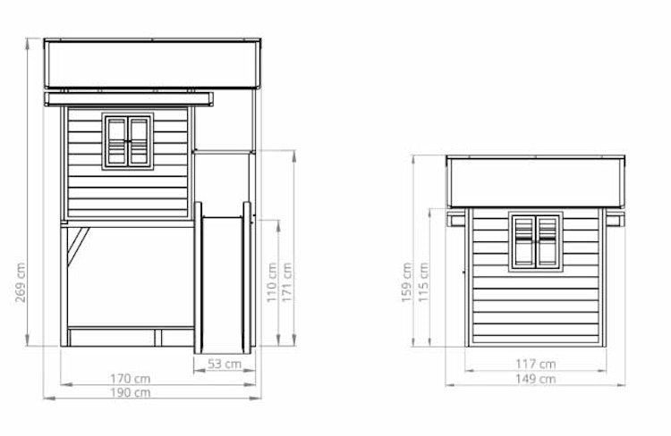 EXIT Spielhaus Loft 750
