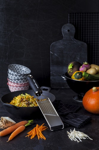 Microplane Profi-Juliennehobel GOURMET Schwarz