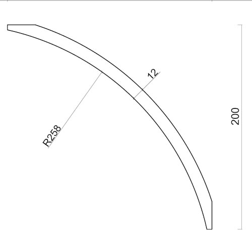 Palmako Leimholzbogen für Carport