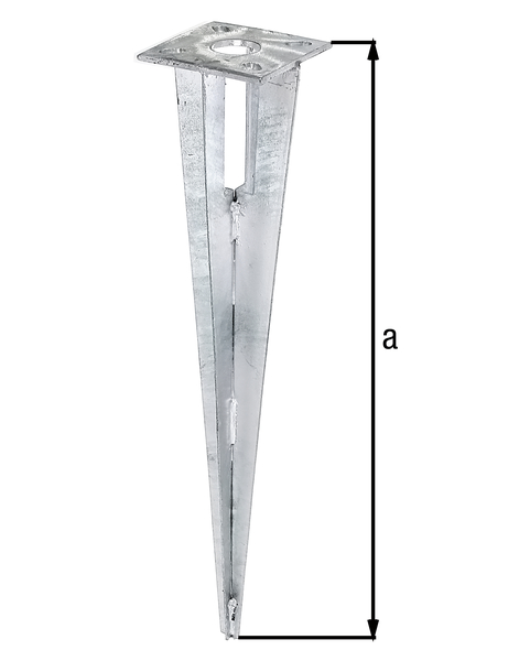Alberts® Einschlagbodenhülse