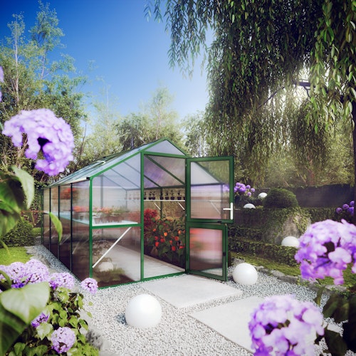 KGT Gewächshaus Rose Typ IV