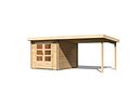Vorschaubild Karibu Woodfeeling Gartenhaus Bastrup 4 naturbelassen - 28 mm