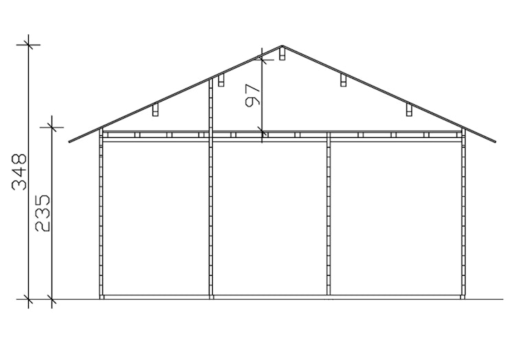 Skan Holz 45 mm Blockbohlenhaus St. Moritz 1