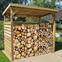 Vorschaubild Weka Brennholzlager 663 B kesseldruckimprägniert 19 mm