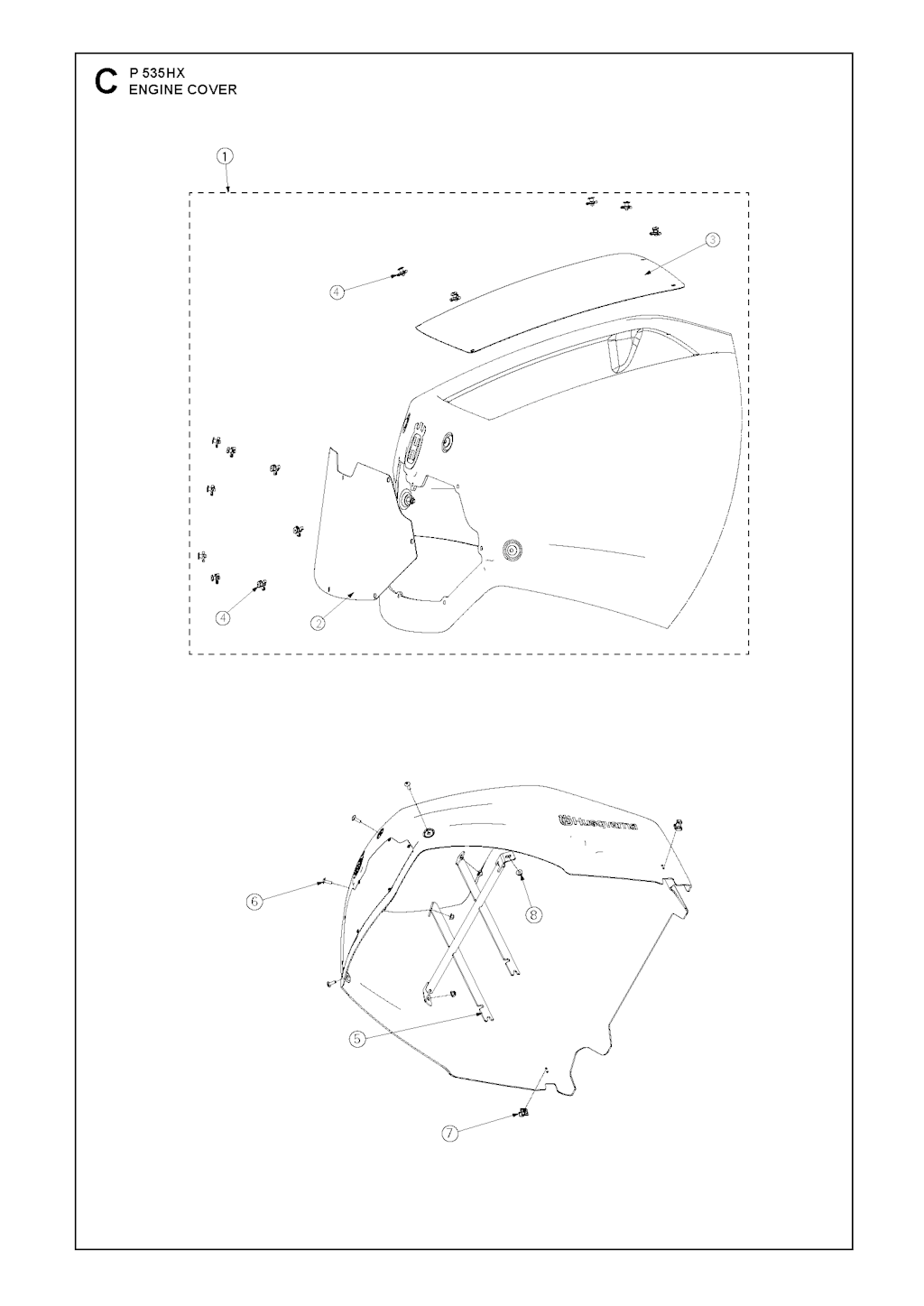 Explosionszeichnung Ersatzteile