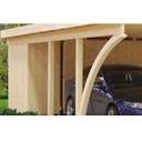 Vorschaubild Palmako Karl 40,6 m² - Anbauschuppen 10,9 m²