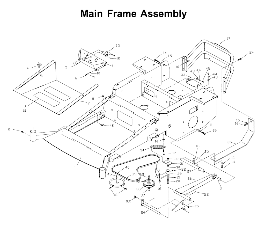 Explosionszeichnung Ersatzteile