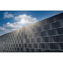 Vorschaubild Noor Zaunblende PP-Vlies 0,19 x 35 m 150 g/m² ~RAL 7016 Anthrazit inkl. 28 Klemmschienen