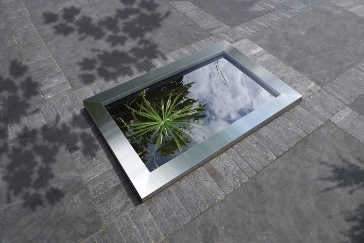 Ubbink Quadra InoxFrame Edelstahlrahmen für Wasserbecken Quadra C1 und C3