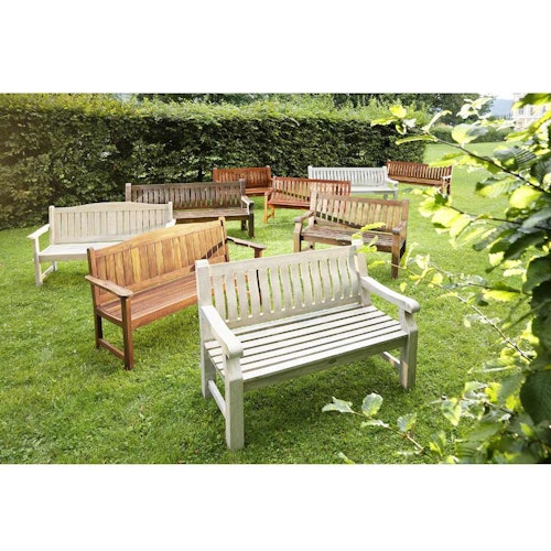 Diamond Garden 3-Sitzer Landhausbank CHATEAU, Recycled Teak