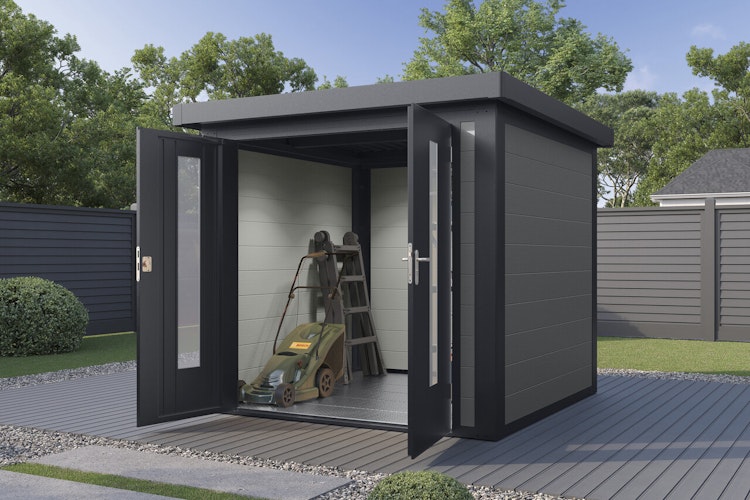 Wolff Finnhaus WPC Gartenhaus Sören - 28 mm